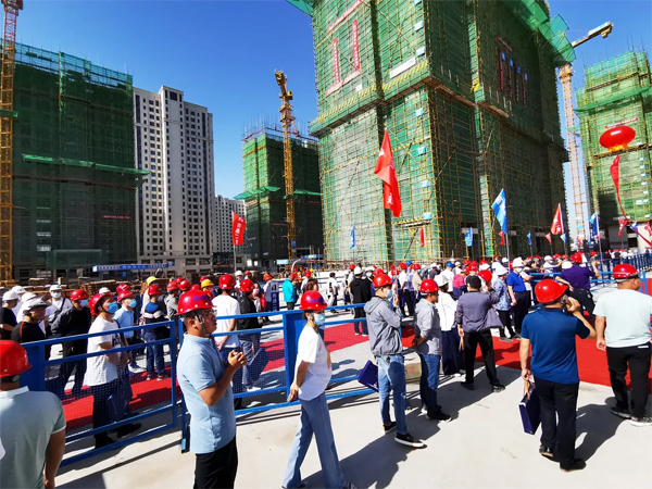 提升建筑工程質(zhì)量安全，宏達(dá)·夢想城打造滑縣建筑施工觀摩標(biāo)本